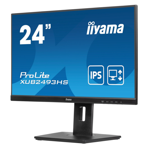 iiyama ProLite XUB2493HS-B6 computer monitor 60.5 cm (23.8") 1920 x 1080 pixels Full HD LED Black (XUB2493HS-B6)
