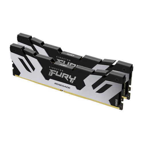 Kingston Technology FURY 32GB 6400MT/s DDR5 CL32 DIMM (Kit of 2) Renegade Silver (KF564C32RSK2-32)