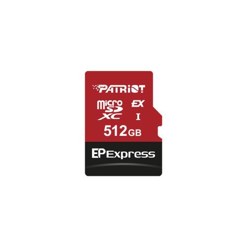 Patriot Memory EP Express memory card 512GB MicroSDXC 800/600 MB/s (PEF512GEPEXMCX) (PEF512GEPEXMCX)