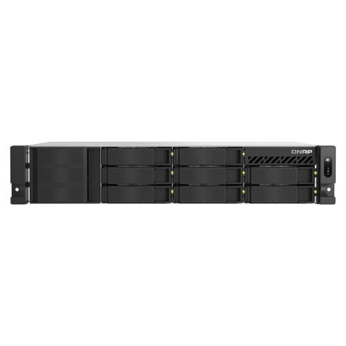 Qnap TS-855eU-8G, 2U, 8 x 2.5"/3.5" SATA, Intel Atom C5125 8C/8T, 8 GB SODIMM DDR4 (max. 64GB ), 2 x 2.5GbE, Single PSU (TS-855eU-8G)