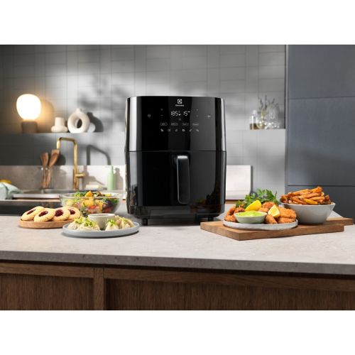 Electrolux EAF7SB Single 6.9 L Stand-alone 1700 W Hot air fryer Black (EAF7SB)