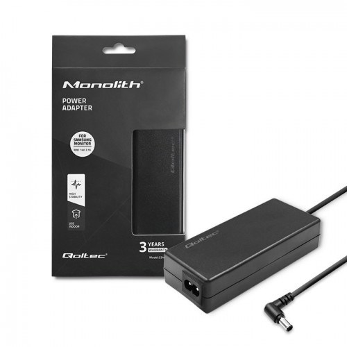 Qoltec 52400 power adapter/inverter Indoor 30 W Black (52400)