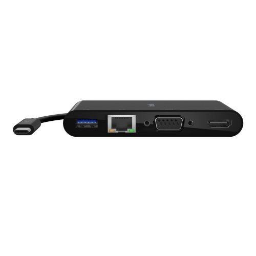 Belkin AVC005BTBK interface hub USB 3.2 Gen 1 (3.1 Gen 1) Type-C Black (AVC005BTBK)