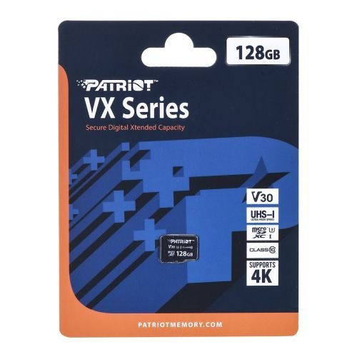 Patriot Memory VX Series 128 GB MicroSDXC UHS-I Class 10 (PSF128GVX31MCX)