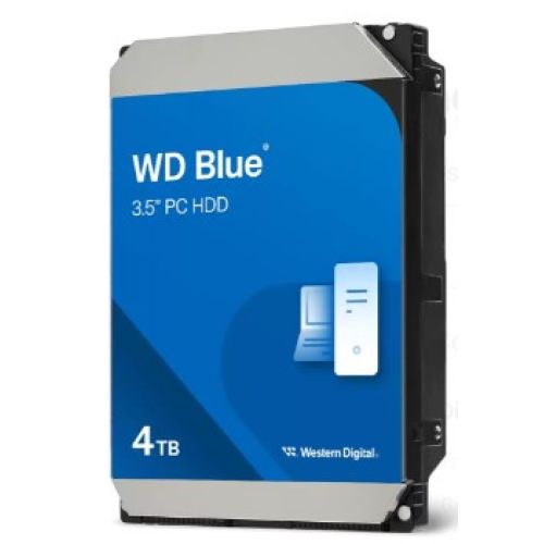 Western Digital WD Blue 3.5-Inch PC HDD internal hard drive 4 TB 5400 RPM 128 MB 3.5" Serial ATA III (WD40EZZX)