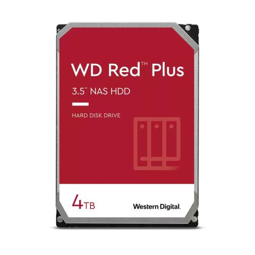 Western Digital Red Plus WD40EFPX internal hard drive 3.5" 4000 GB Serial ATA III (WD40EFPX)
