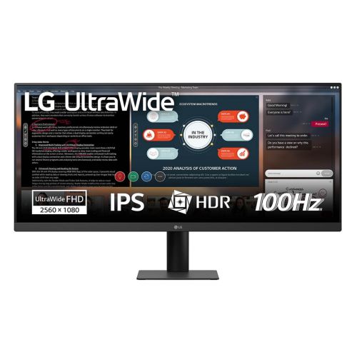 LG 29U511A-B computer monitor 73.7 cm (29") 2560 x 1080 pixels WFHD LCD Black (29U511A-B)