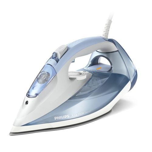 Philips 7000 series DST7011/20 iron Steam iron SteamGlide Plus soleplate 2600 W Blue, Grey (DST7011/20)