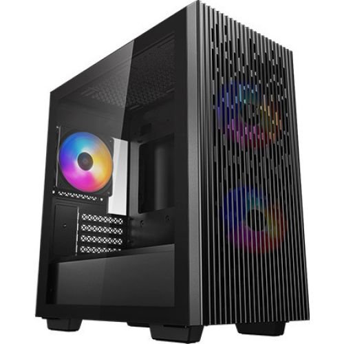 DeepCool MATREXX 40 3FS black, tempered glass  (DP-MATX-MATREXX40-3FS)
