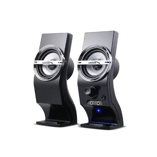 Audiocore AC805 loudspeaker 2-way Black, Silver Wired 3 W (AC805)
