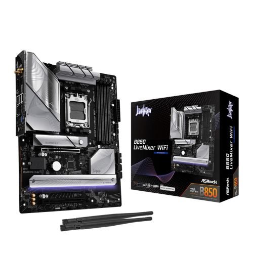 Asrock B850 LiveMixer WiFi AMD B850 Socket AM5 ATX (B850 LiveMixer WiFi)