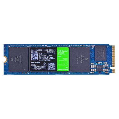SSD WD Green SN350 WDS500G2G0C (500GB ; M.2 ; PCIe NVMe 3.0 x4) (WDS500G2G0C)