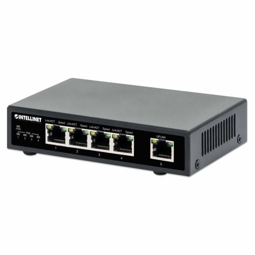 Intellinet 561839 network switch Power over Ethernet (PoE) Black (561839)