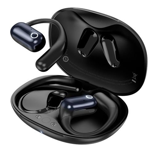 Hoco EA6 Headset Wireless Open-Ear Connectivity/Music Bluetooth Black (EA6 black)