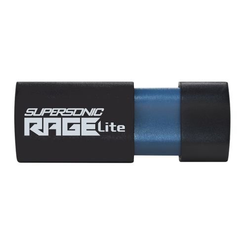 Patriot Memory Supersonic Rage Lite USB flash drive 32 GB USB Type-A 3.2 Gen 1 (3.1 Gen 1) Black, Blue (PEF32GRLB32U)