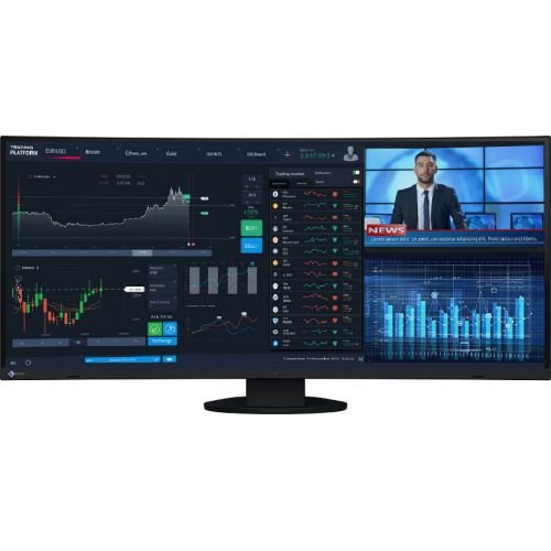 EIZO EV3895-BK 95.3 cm (37.5 inch), black, IPS, QHD +, USB-C  (EV3895-BK)