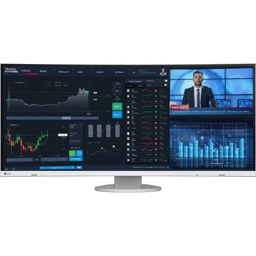 EIZO EV3895-WT 95.3 cm (37.5 inches), white, IPS, QHD +, USB-C  (EV3895-WT)
