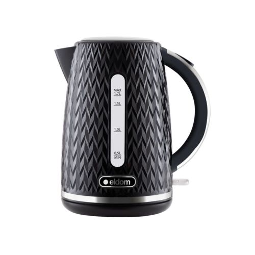 ELDOM Kettle NELO, capacity 1.7 l, power 2000 W, black (C260C ELDOM)