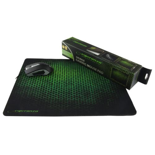 Esperanza EA146G Black,Green Gaming mouse pad (EA146G)