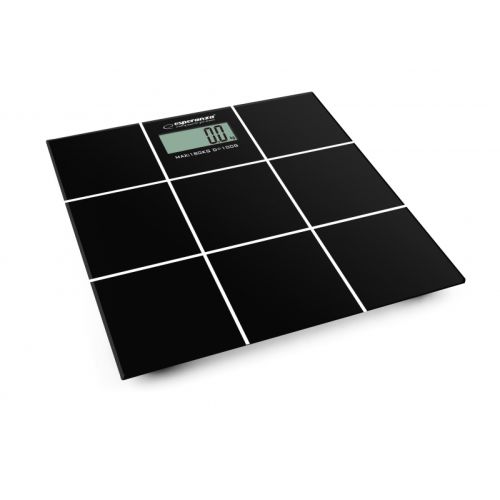 Esperanza EBS004 personal scale Rectangle Black Electronic personal scale (EBS004)