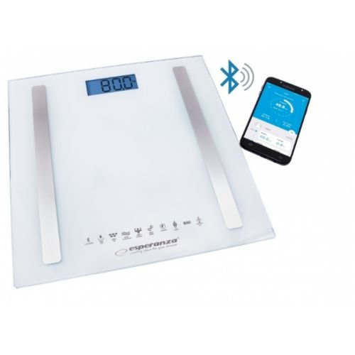 Esperanza EBS016W personal scale Electronic personal scale Square White (EBS016W)