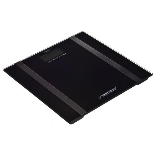 Esperanza EBS018K personal scale Electronic personal scale Rectangle Black (EBS018K)