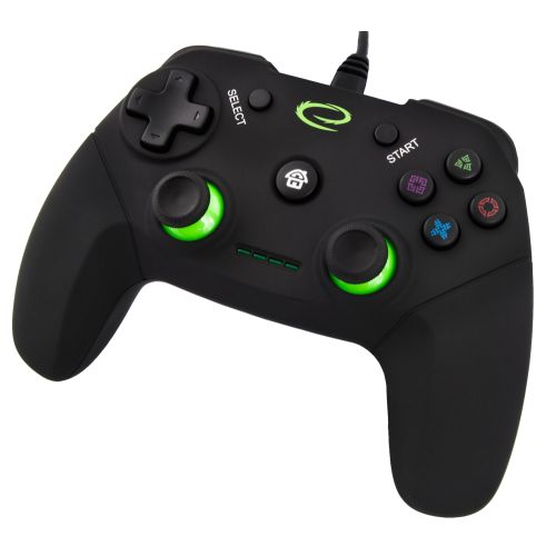 Esperanza EGG110K Gaming Controller Gamepad PC,Playstation 3 Analogue / Digital USB 2.0 Black (EGG110K)