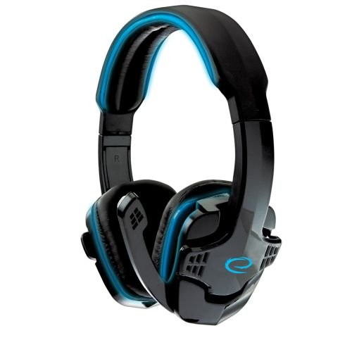 Esperanza EGH310B Headset Head-band Black,Blue (EGH310B)