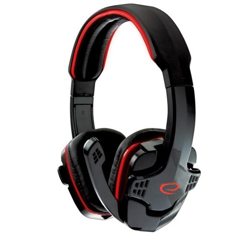 Esperanza EGH310R Headset Head-band Black,Red (EGH310R)