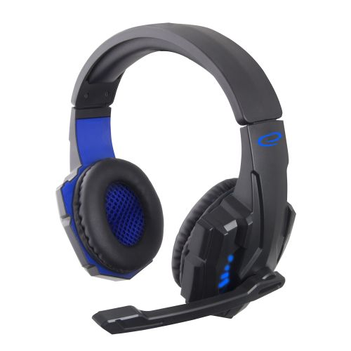 Esperanza EGH450 Headset Head-band Black,Blue (EGH450)
