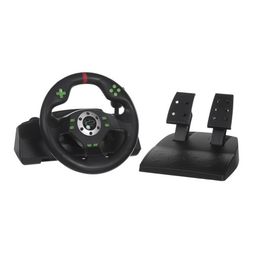 Esperanza EGW101 Gaming Controller Steering wheel Playstation,Playstation 3 Digital USB Black,Green (EGW101)