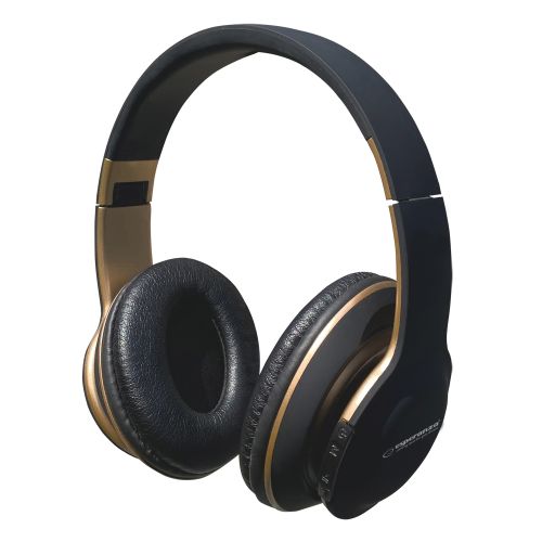 Esperanza EH220 Bluetooth headphones Headband, Black (EH220)