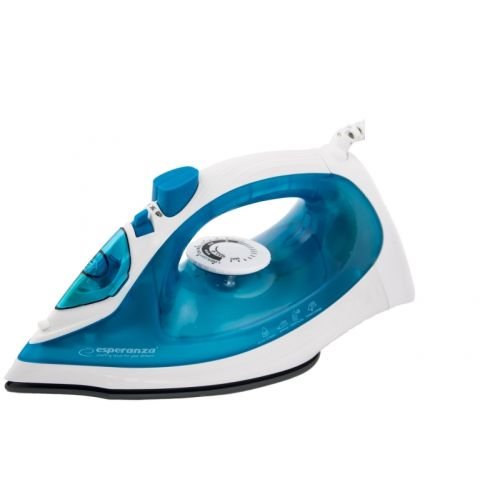 Esperanza EHI002 iron Steam iron Ceramic soleplate Blue,White 2200 W (EHI002)