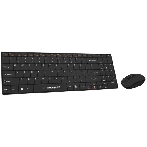 Esperanza EK122K keyboard RF Wireless QWERTY Black (EK122K)