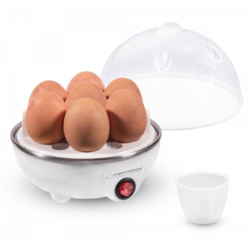 Esperanza EKE001 egg cooker 7 egg(s) 350 W White (EKE001)