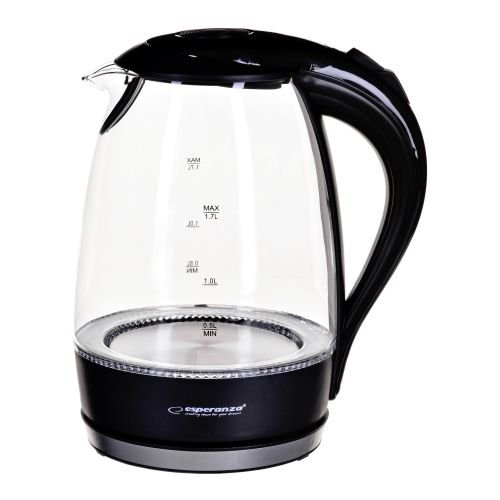 Esperanza EKK011K Electric kettle 1.7 L Black, Multicolor 2200 W (EKK011K)