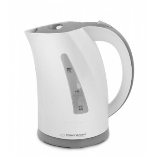 Esperanza EKK022 electric kettle 1.7 L 2200 W Grey, White (EKK022)