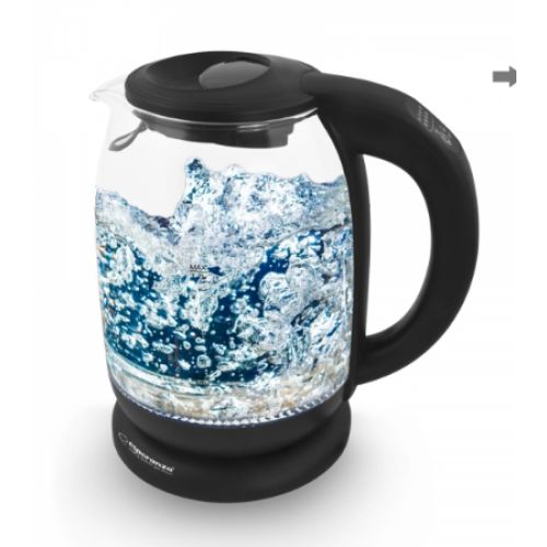 Esperanza EKK027 electric kettle 1.7 L Black,Transparent 2200 W (EKK027)