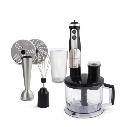Esperanza EKM004 blender 0.6 L Immersion blender Black,Silver,Transparent 800 W (EKM004)