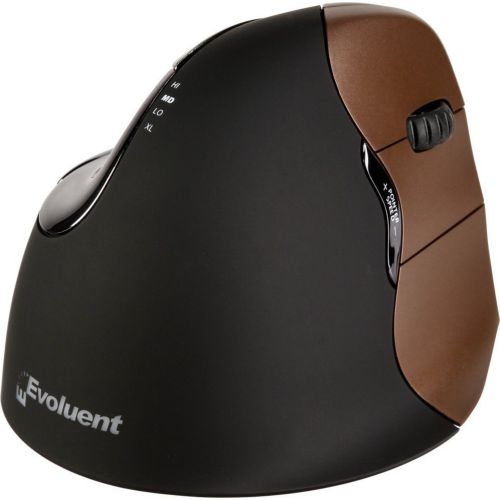 Evoluent Vertical Mouse 4 black / brown, small (VM4SW)