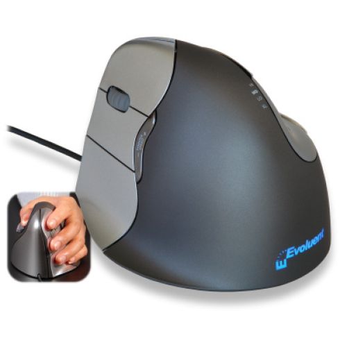 Evoluent Vertical Mouse 4 LH black / gray (VM4L)