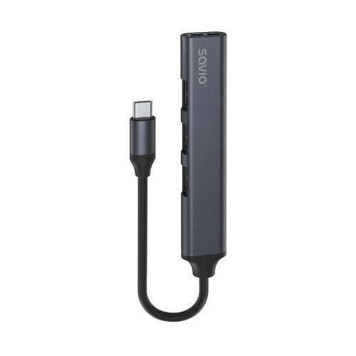 SAVIO AK-71 USB-C hub - 3 x USB-A 2.0, 1 x USB-A 3.0, 4-in-1, 5 Gbps (AK-71)