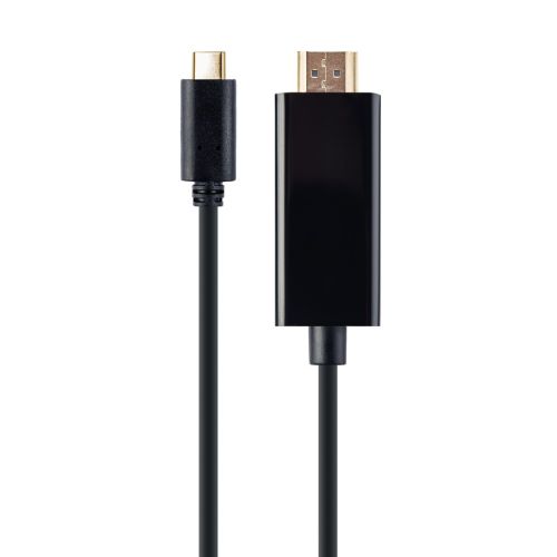 Gembird A-CM-HDMIM-01 USB-C male to HDMI-male adapter, 4K 30Hz, 2m, black (A-CM-HDMIM-01)