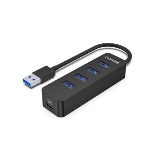 UNITEK HUB USB-A 4X USB-A 3.1, ACTIVE,10W, H1117A (H1117A)