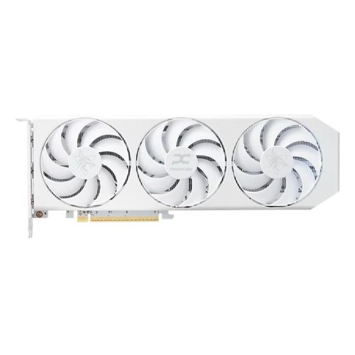 PowerColor Hellhound Radeon RX 9060 XT Spectral White AMD 16 GB GDDR6 (RX9060XT 16G-L/OC/WHITE)