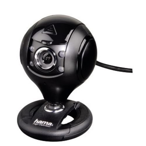 Hama 00053950 webcam 1.3 MP 1280 x 1024 pixels USB 2.0 Black (53950)