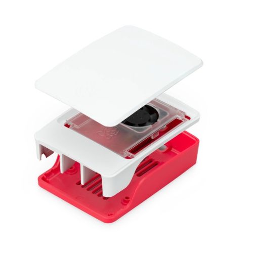 Case for Raspberry Pi 5 Red/White (SC1159)