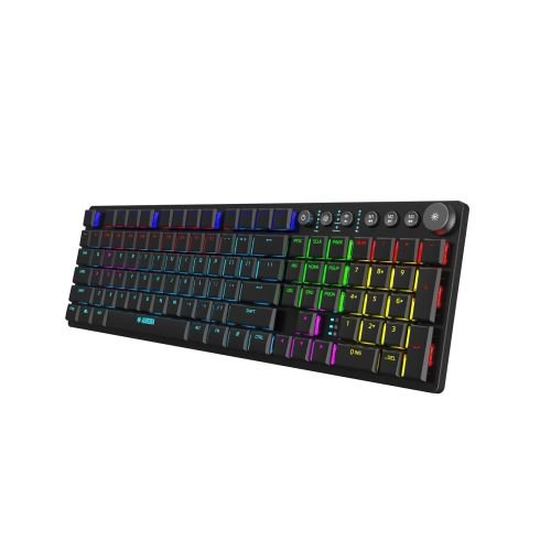 iBox Aurora K-3 keyboard USB QWERTY Silver (IKGMK6)