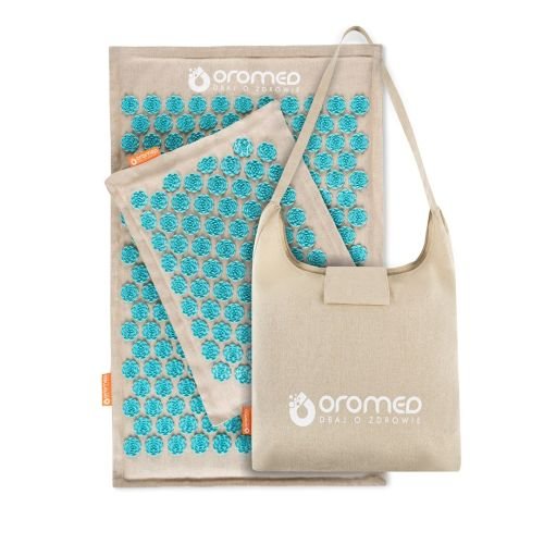 ORO-HEALTH acupressure mat, colour grey (ORO-HEALTH SZARY)