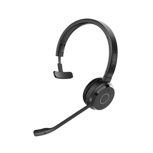 Jabra Evolve 65 TE Headset Wired and Wireless Headband Office/Call Center USB Type-A Bluetooth Black (6693-833-309)
